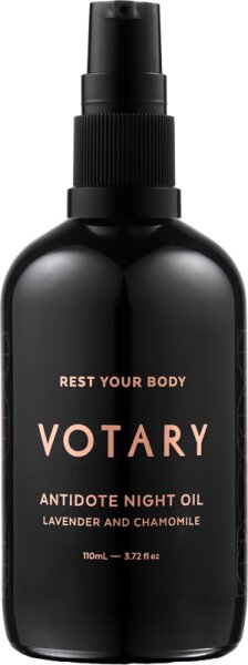 Votary Antidote Night Oil Lavender and Chamomile Badeöl