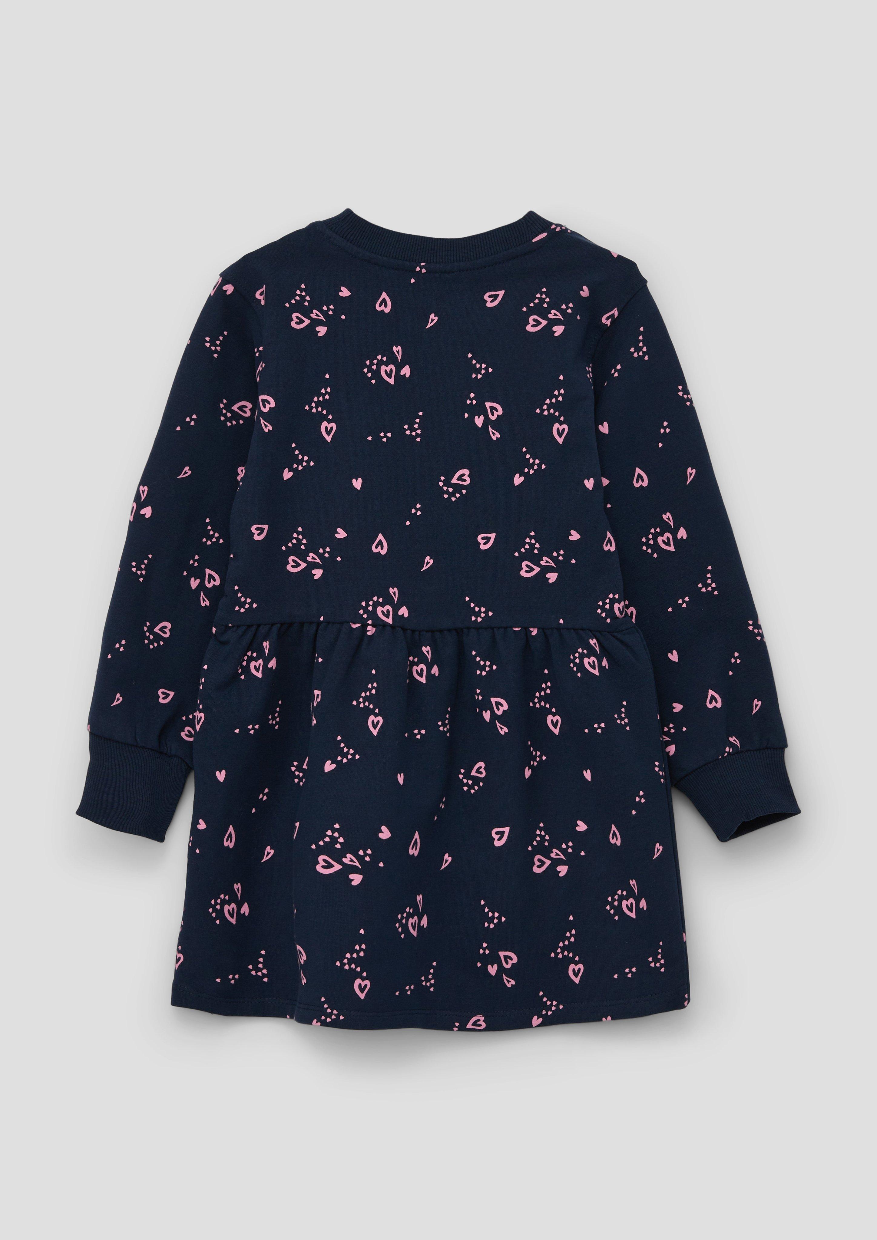Sweatkleid mit All-over-Print  2133911-59A1