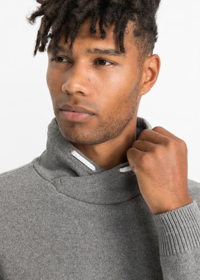 Pullover mit Schalkragen