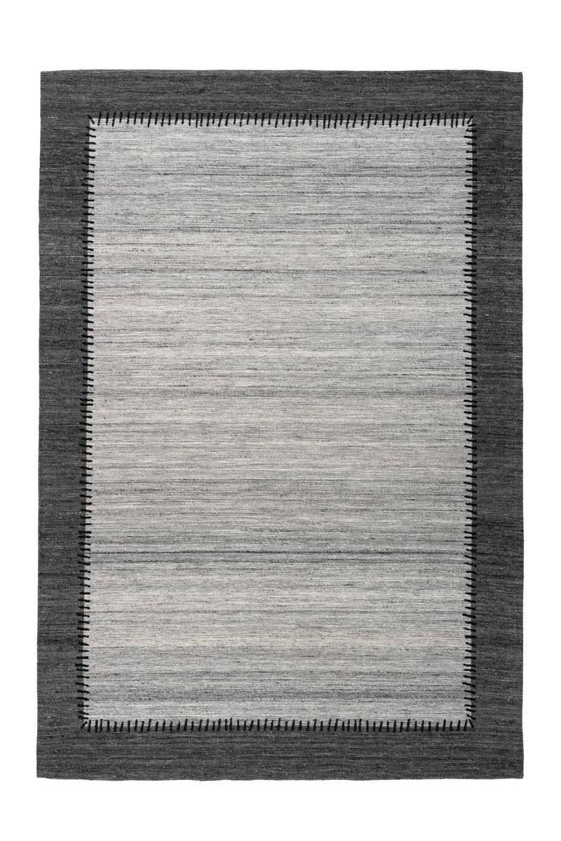 Kayoom Jacquard-Teppich Phoenix 310 Grau / Anthrazit