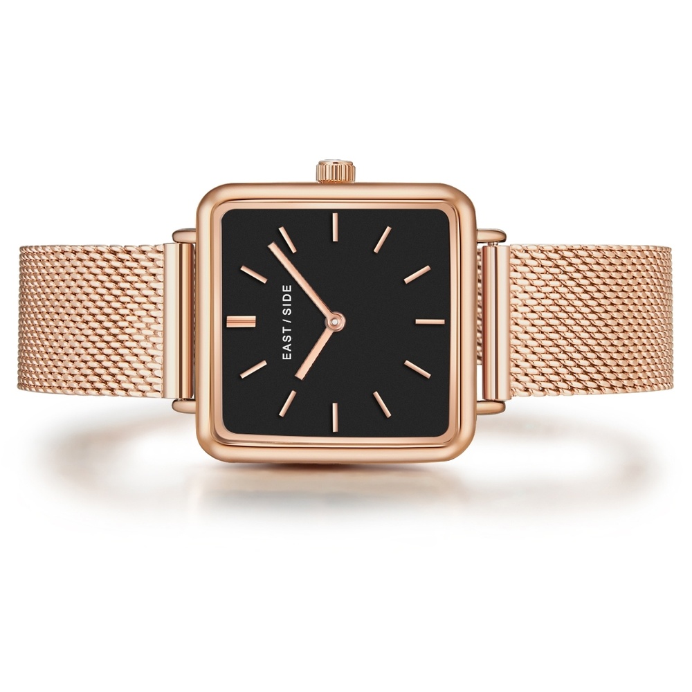 EASTSIDE Montre à quartz Grand en Or rose Acier inoxydable en Or rose Montre