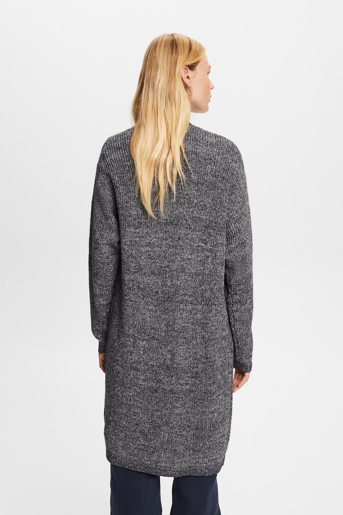 Langer Cardigan, Baumwollmix