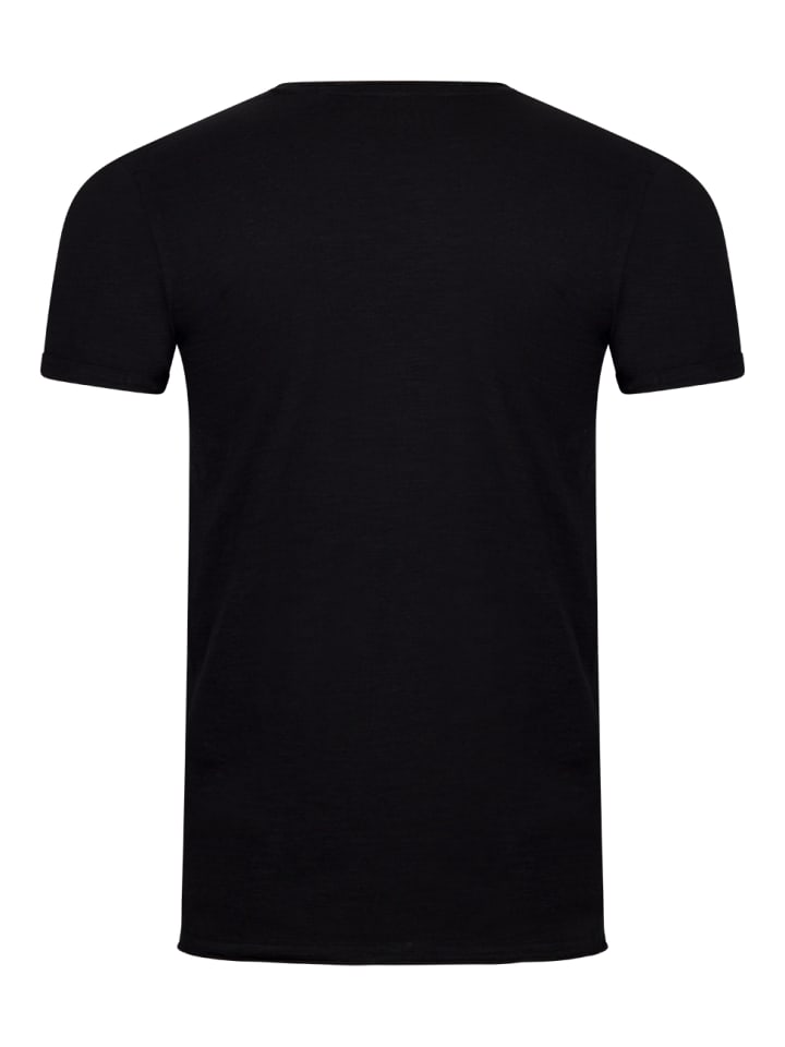 riverso  T-Shirt RIVLenny O-Neck in Schwarz günstig kaufen