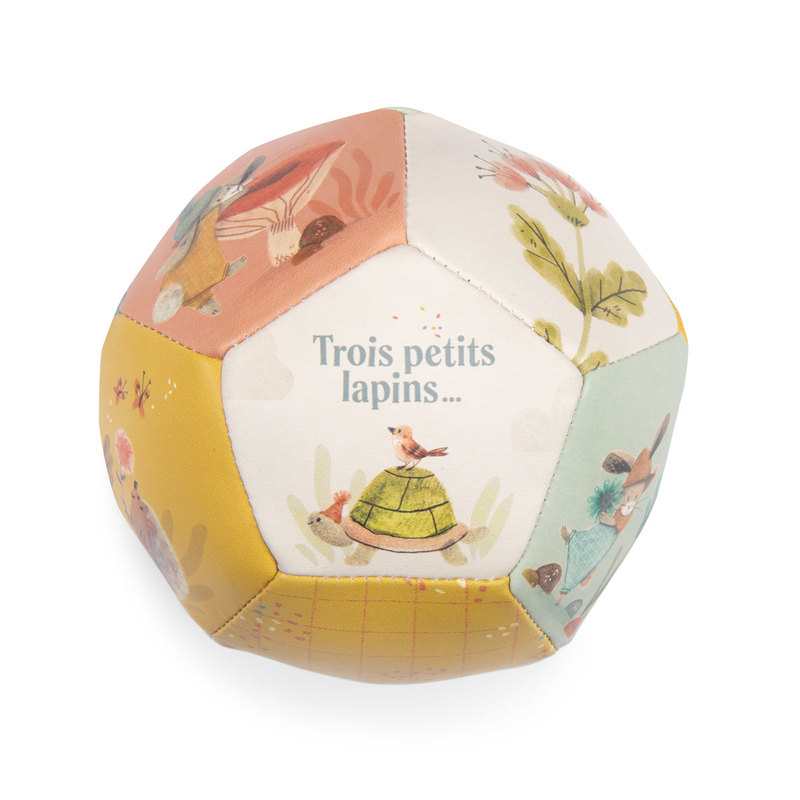 Ballon souple Trois petits lapins Moulin roty