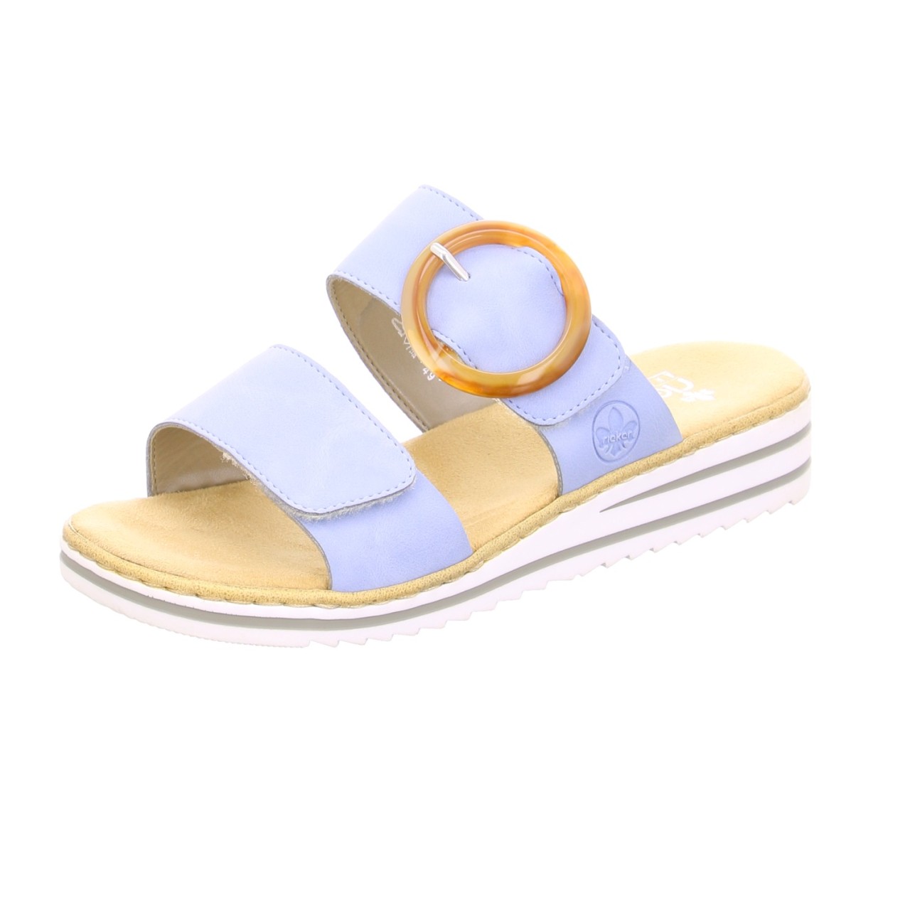 RIEKER Klassische Sandalen blau dollaro
