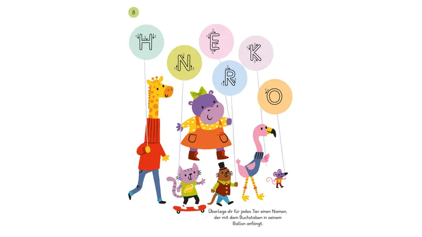 Mein tierisches Buchstaben-Buch (4 – 6 Jahre)