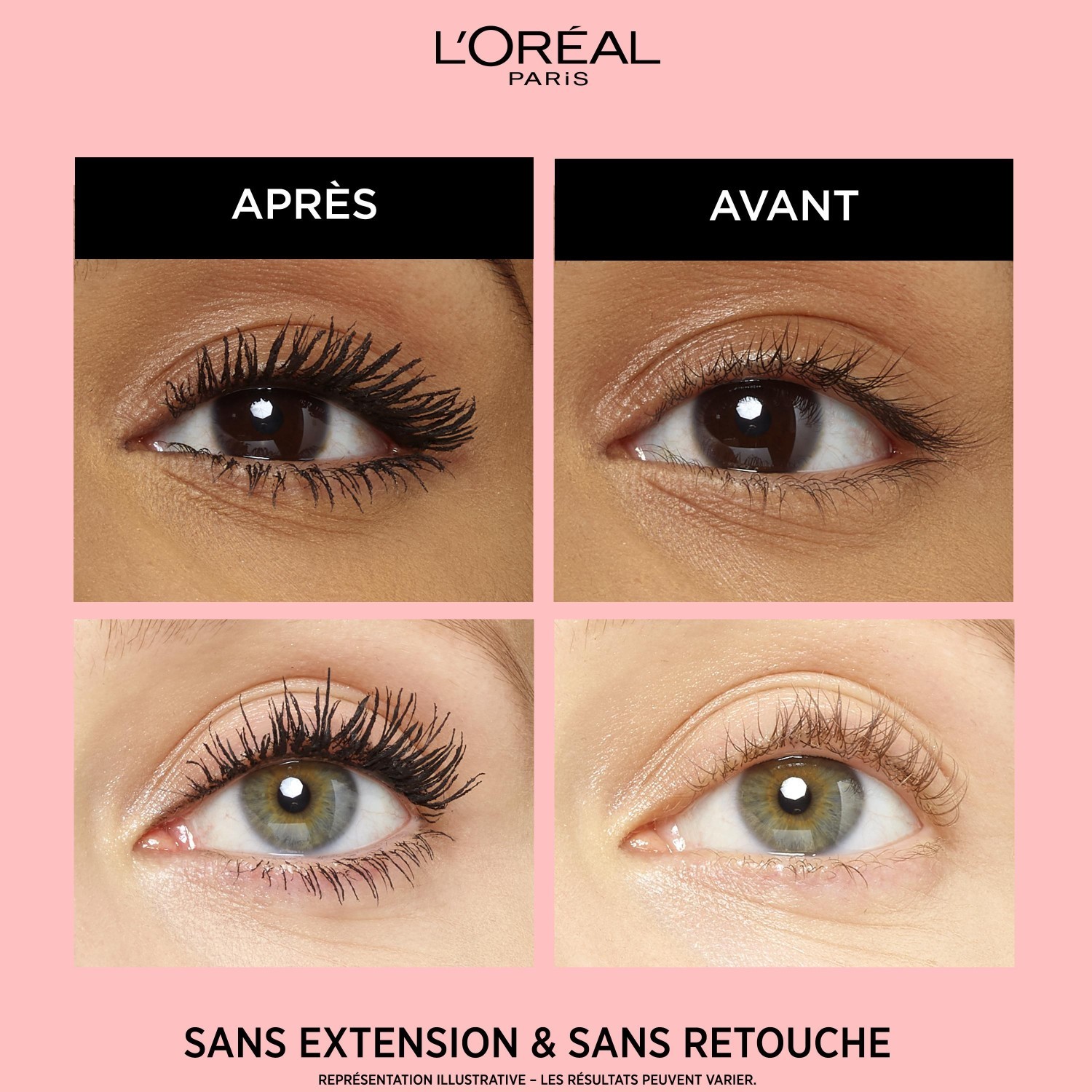 L'Oréal Paris Blakstienų Paradise Vandeniui Atspari Blakstienų Priauginimas