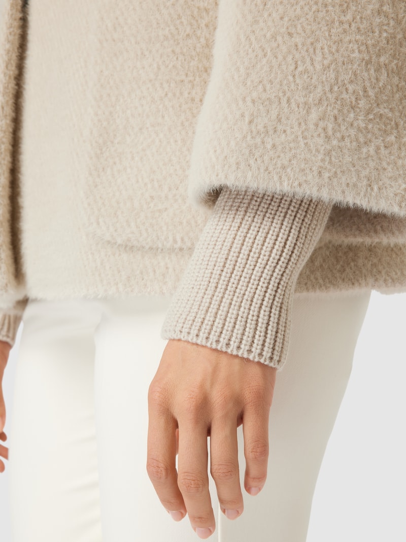 Jacke mit Stehkragen in sand