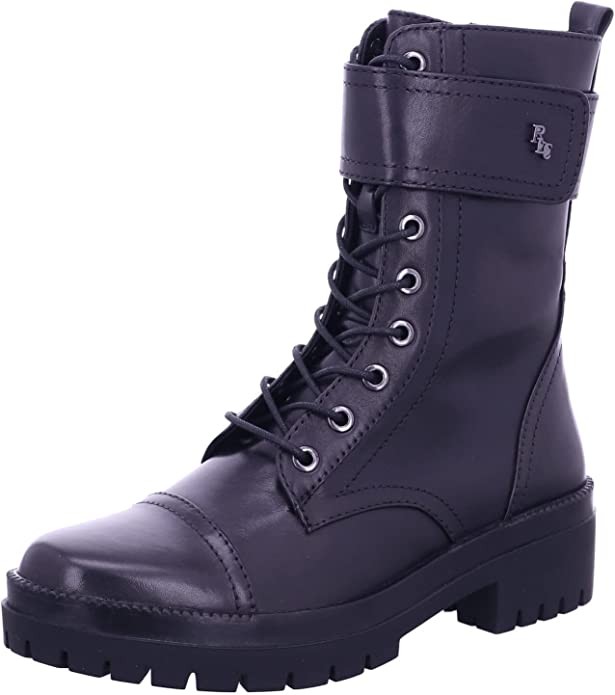 REGARDE LE CIEL Stiefeletten schwarz Schnürstiefel Boot Damen Schwarz Olga 07