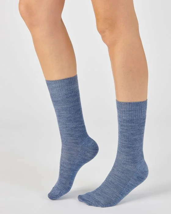 Lot de 2 paires de chaussettes Thermolactyl et laine
