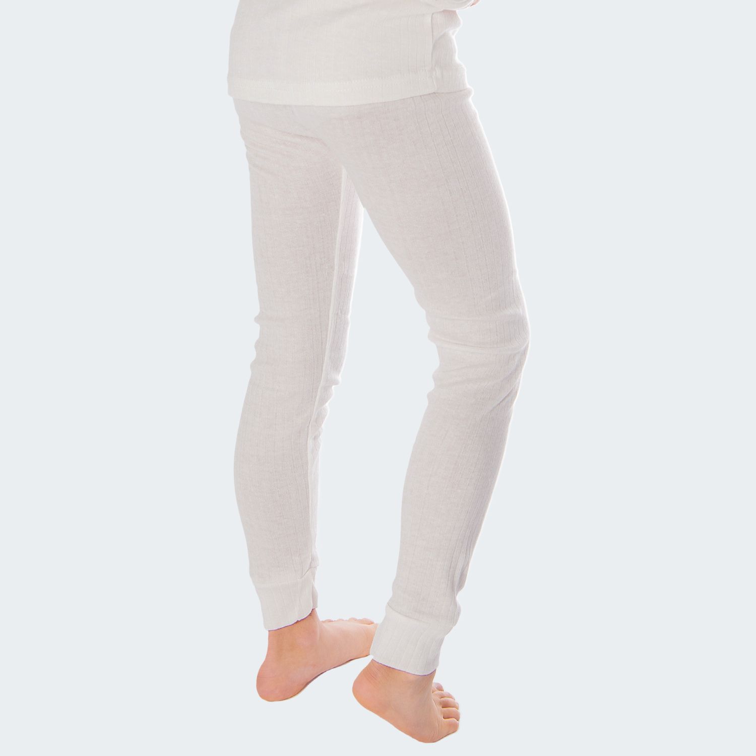 Black Snake Creme Kinder Thermounterhose