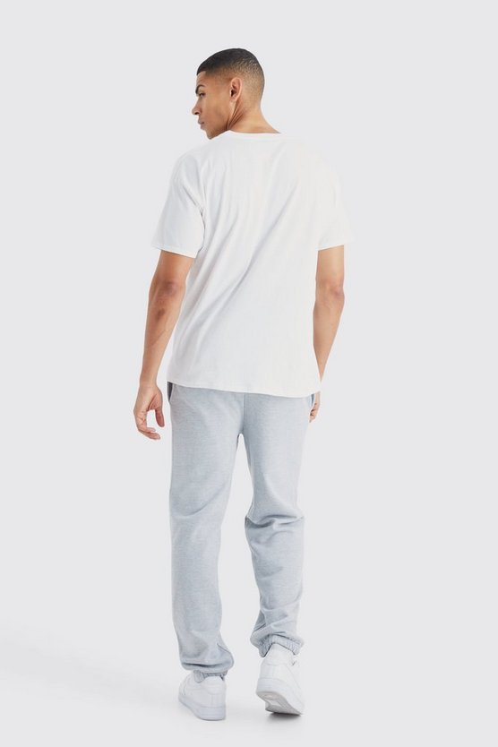 Oversize Jogginghose mit Print