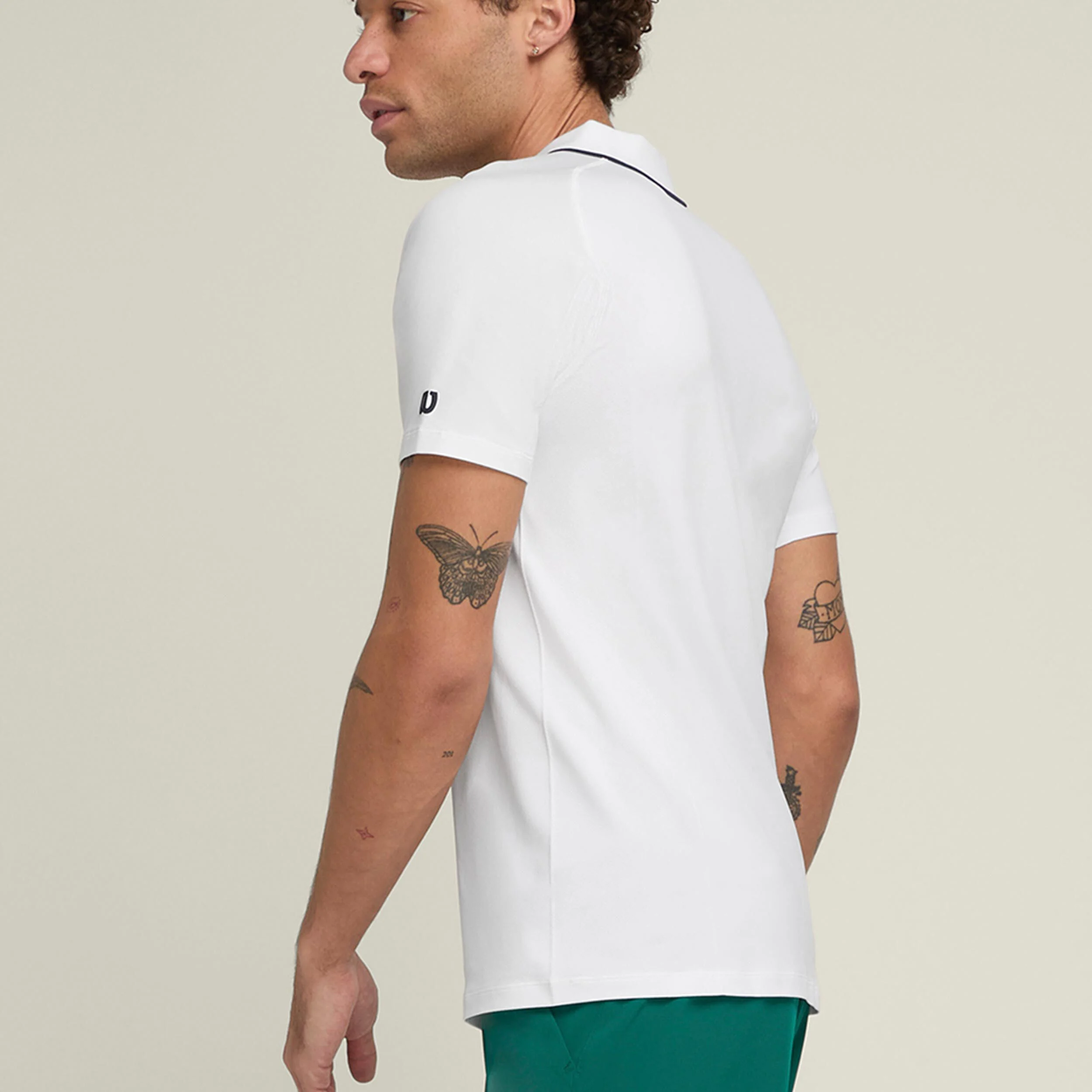 Players Seamless Team 2.0 Polo Herren - Weiß