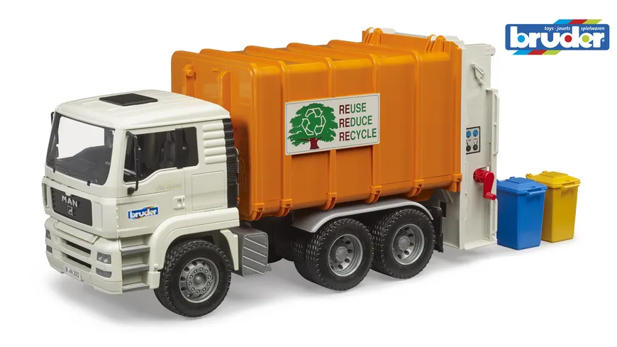 BRUDER - MAN TGA Müll-LKW Hecklader
