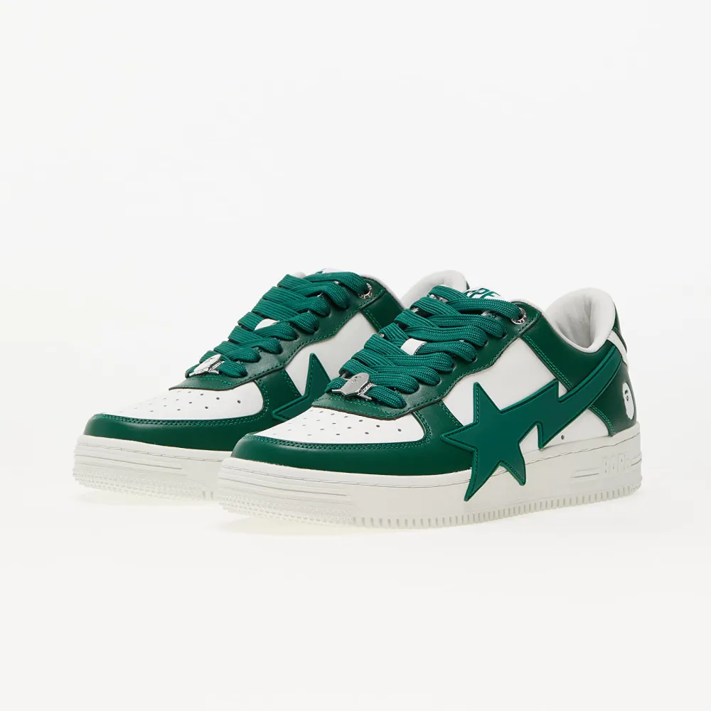 A Bathing Ape Sta Enlarged 001FWK301306MGRN / grün