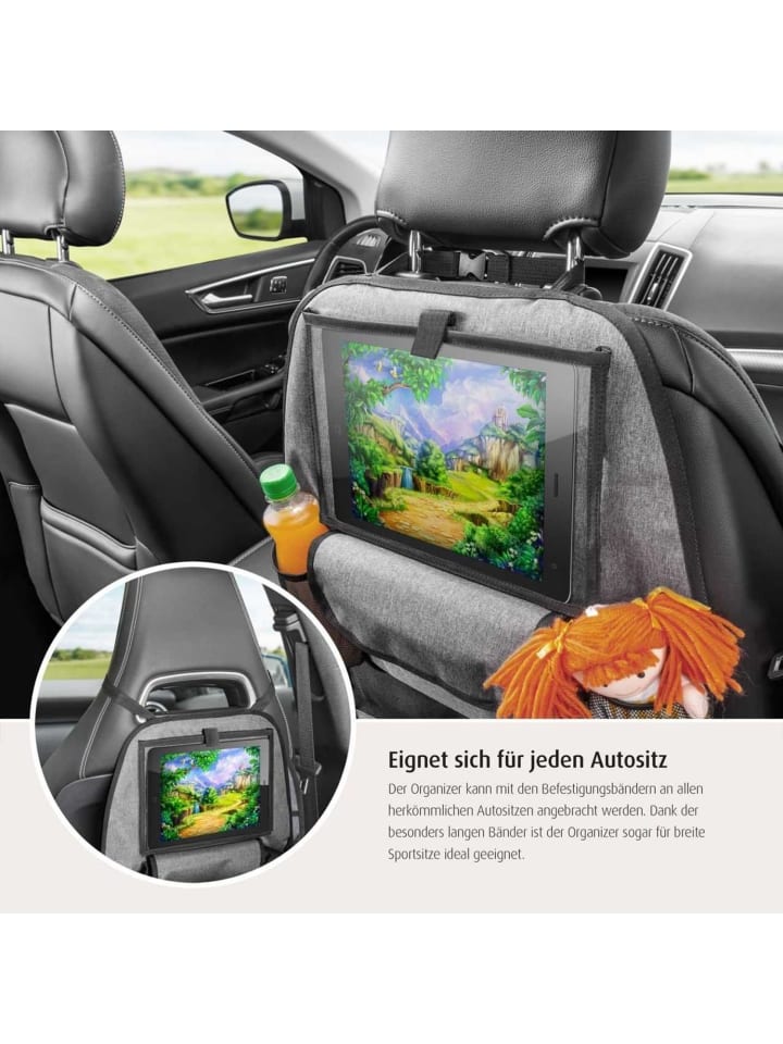Reer reer 86051 TravelKid Entertain Autorücksitz-Organizer in Grau ab 0 Monate günstig kaufen onesize