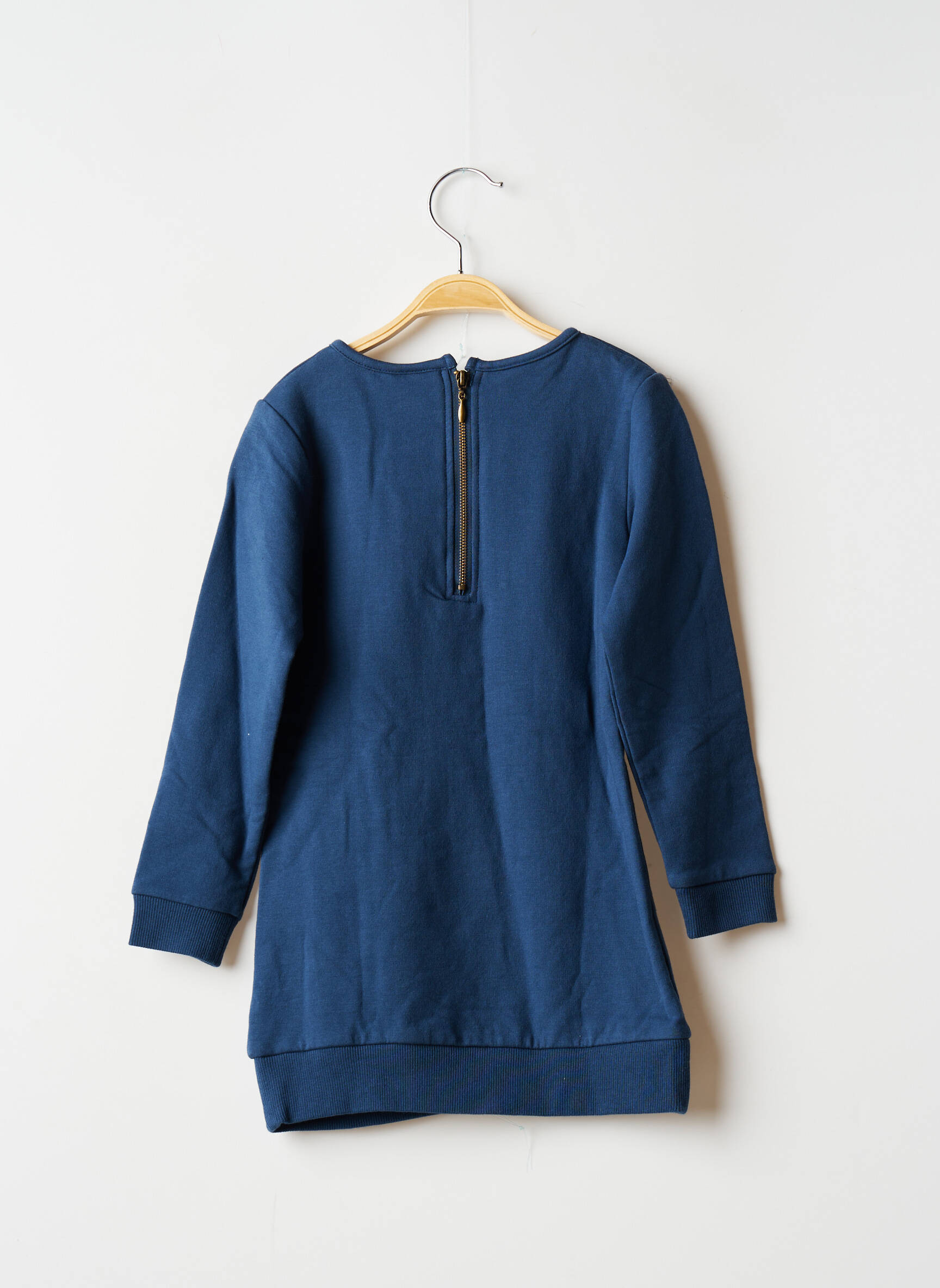 3 Pommes Robes Mi Longues Fille couleur bleu
