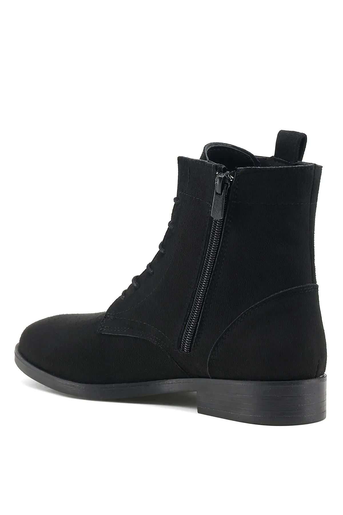 İnci  Stiefelette - Schwarz - Flacher Absatz