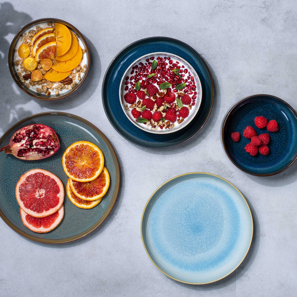 like. by Villeroy & Boch Service de table 4pcs Crafted Denim service de vaisselle