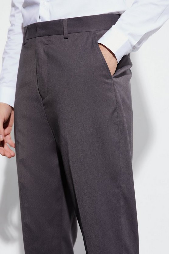 Maßgeschneiderte Hose mit hohem Bund