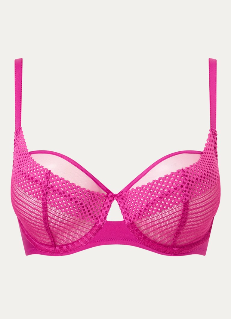 Chantelle Underwire bra with lace and mesh