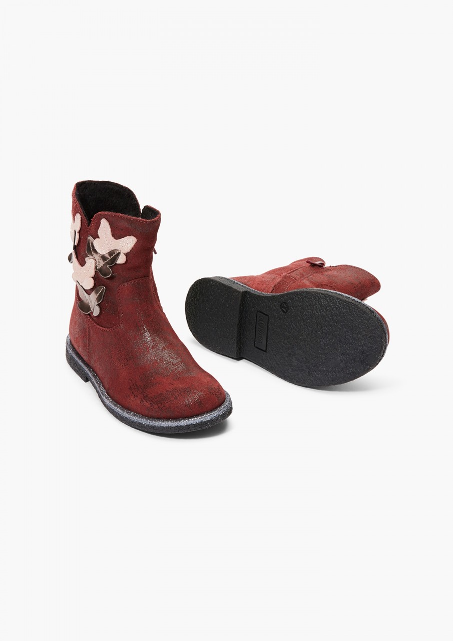 S.OLIVER Stiefel Mädchen rot