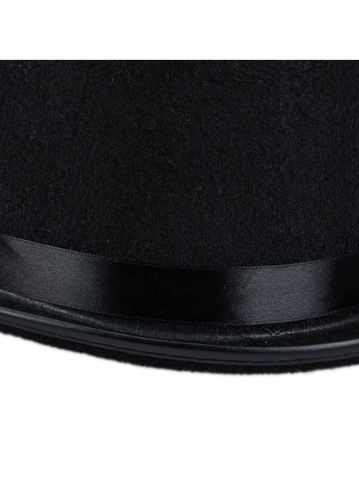 relaxdays 10x Zylinderhut in Schwarz günstig kaufen onesize