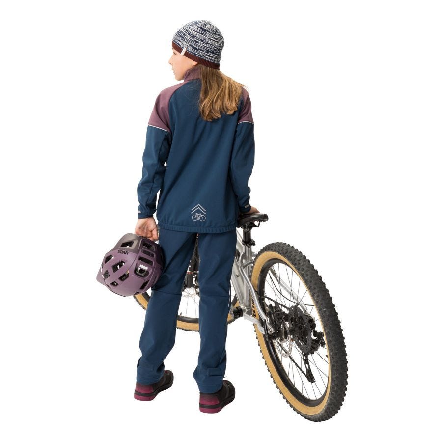 Qimsa Softshell Fahrrad Jacke Kinder
