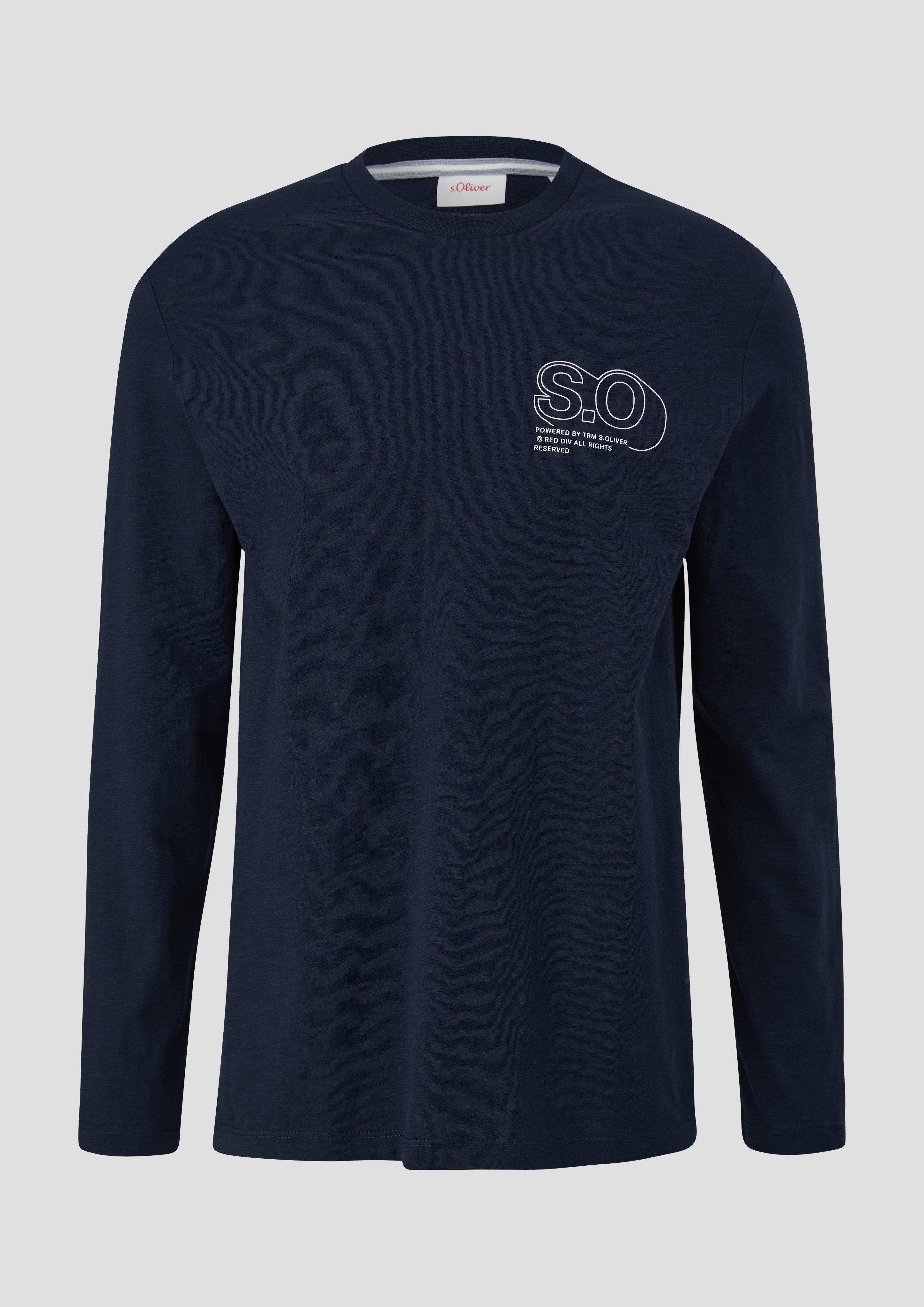 Langarmshirt mit Logo-Print  2145804-59D1