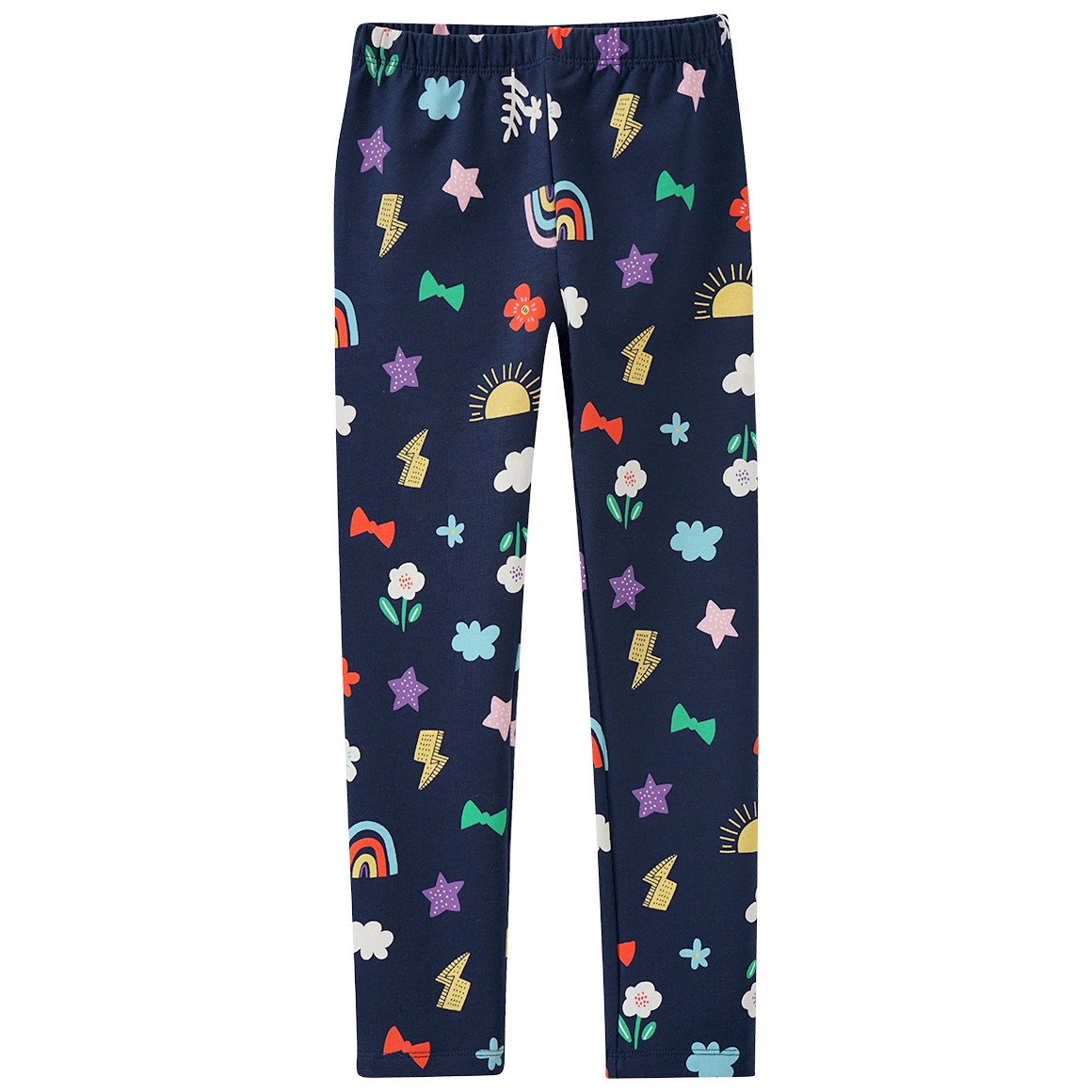 Mädchen Leggings mit Allover-Print