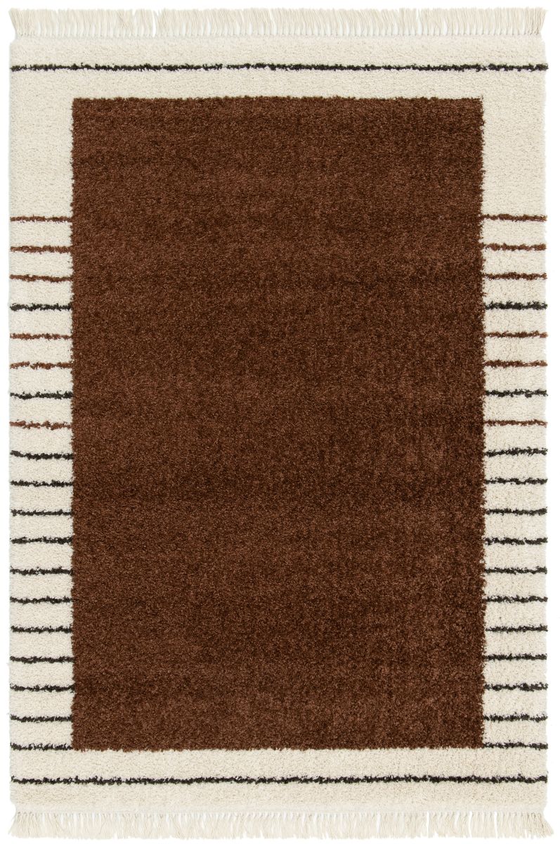 Webteppich Bedouin Braun 80 x 150 cm