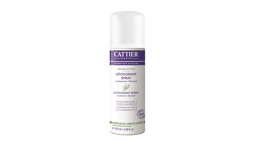 CATTIER Deodorant Spray Cardamom Patchouli 100 ml