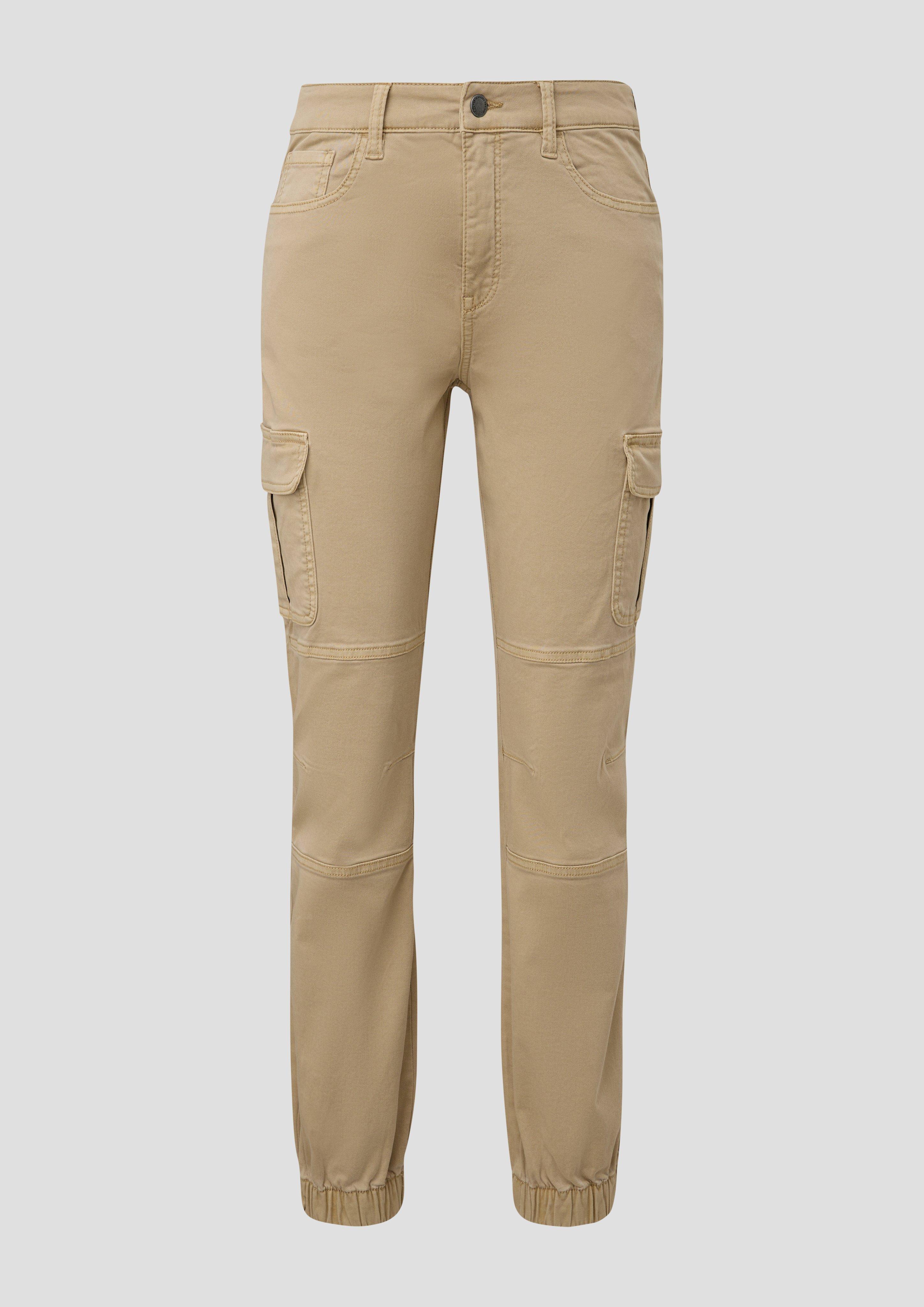Slim: Cargohose aus Twill  2140813-8170