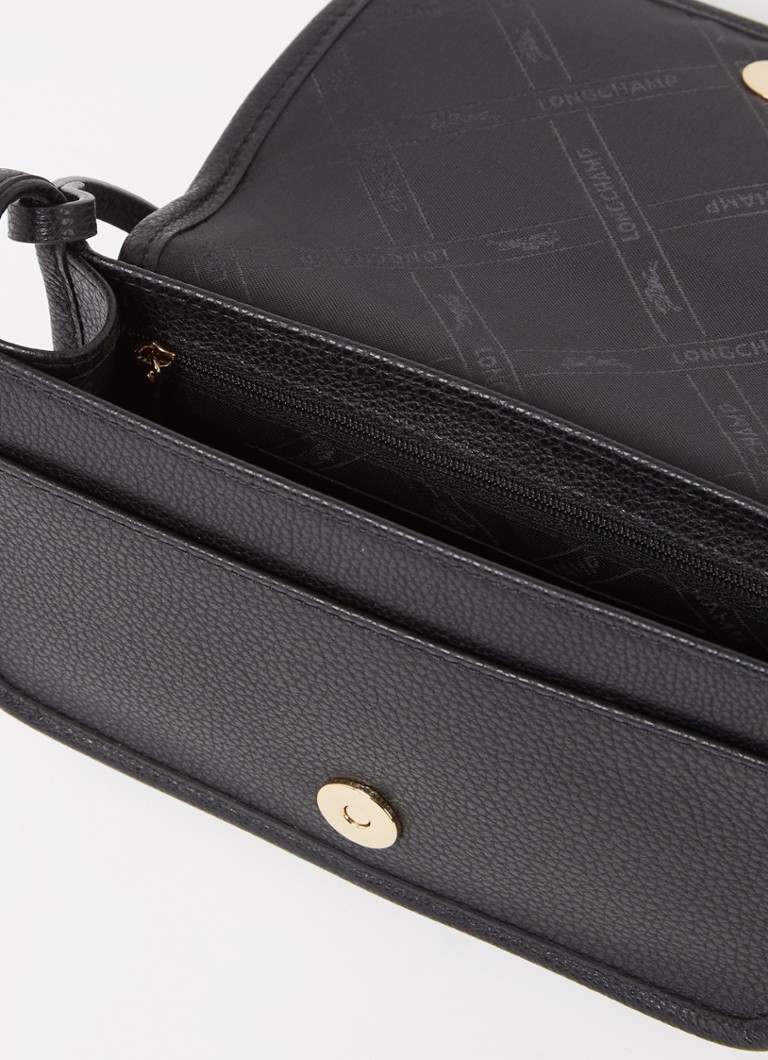 Longchamp Le Foulonné crossbody wallet made of leather