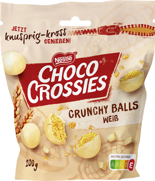 Nestle Choco Crossies Crunchy Balls Weiss