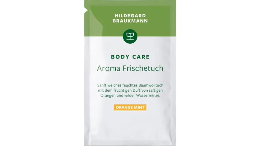 HILDGEARD BRAUKMANN BODY CARE Aroma Frischetücher Orange Mint