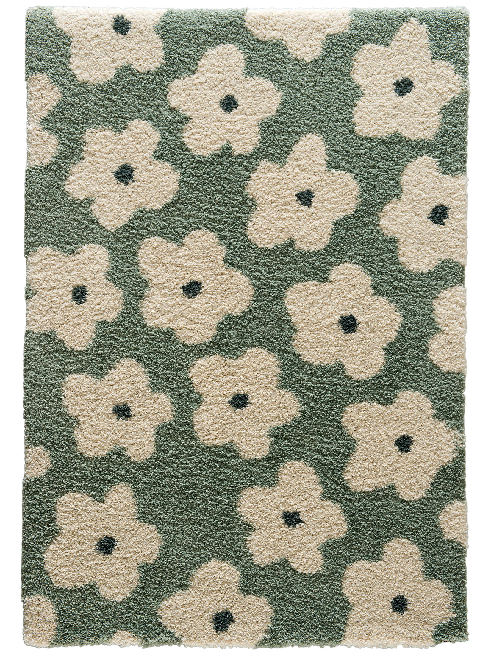 Daisy Moderner Teppich, Türkis