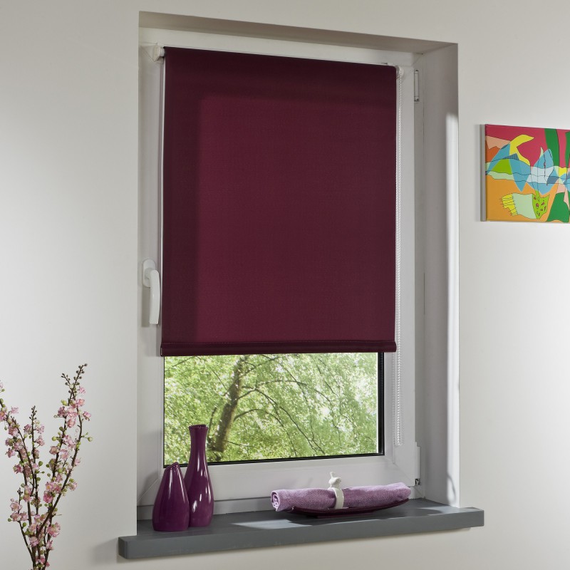 Powertec Bella Casa Klemmfix-Rollo, ca.150x45cm, Fuchsia
