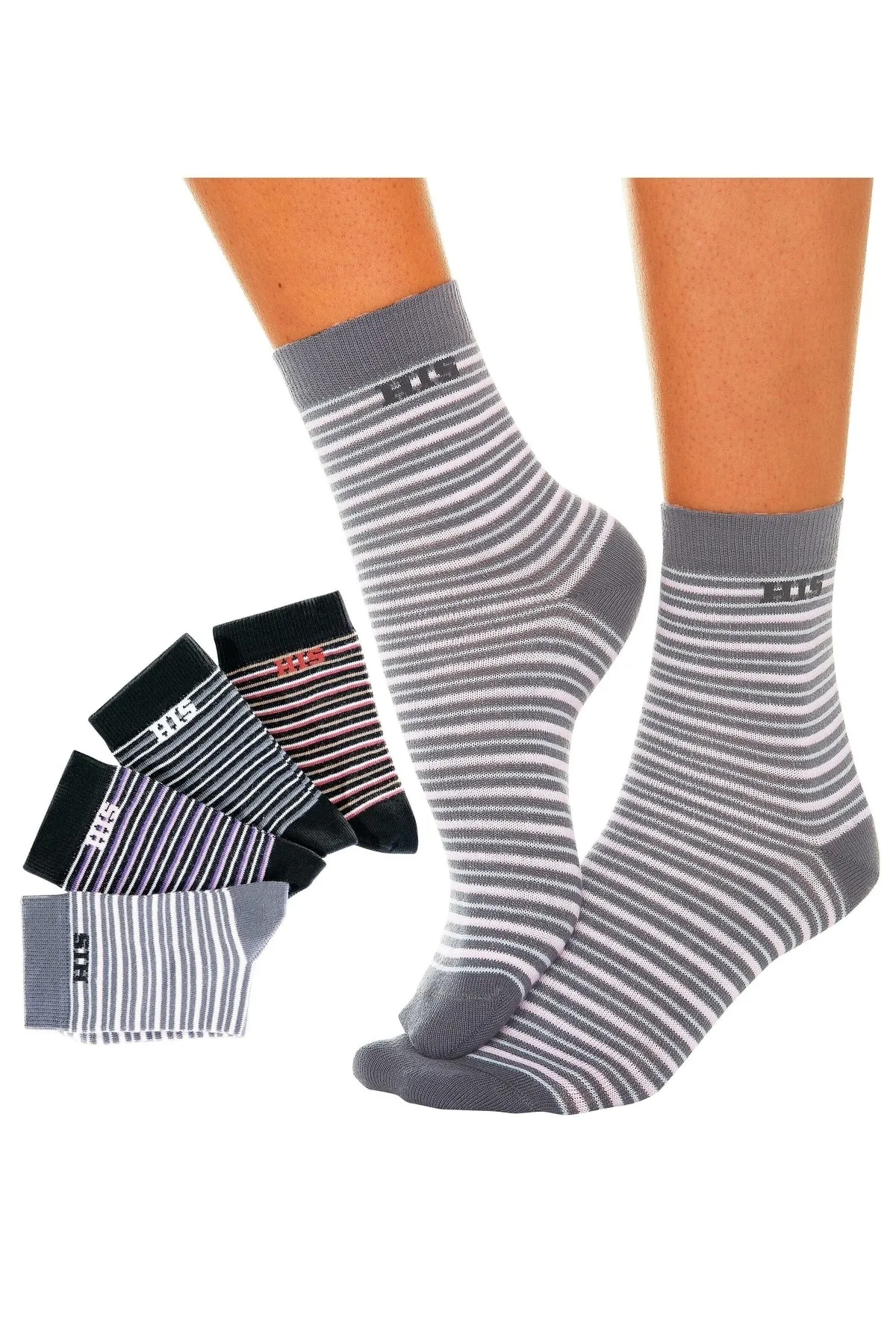 HIS  H.I.S Basicsocken (4 Paar)