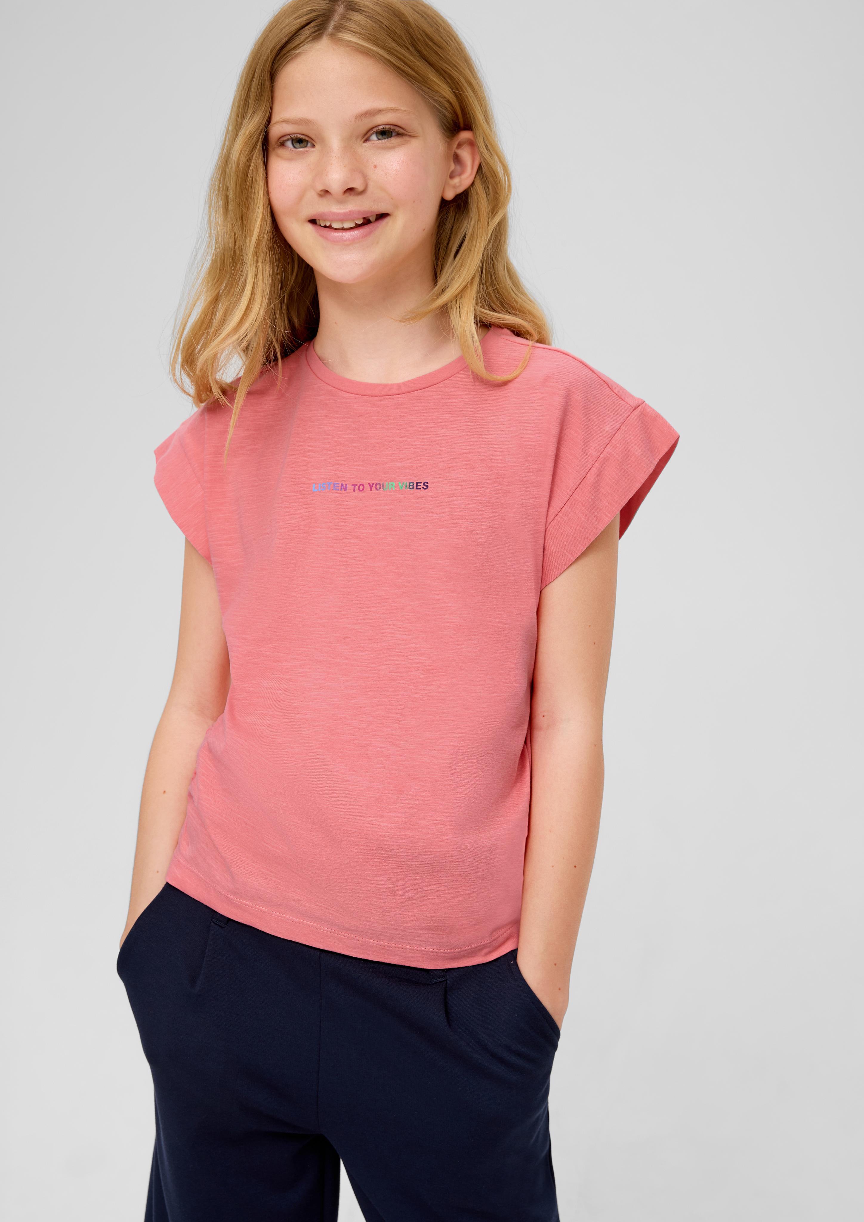 T-Shirt mit Raffungen  2130477-4334