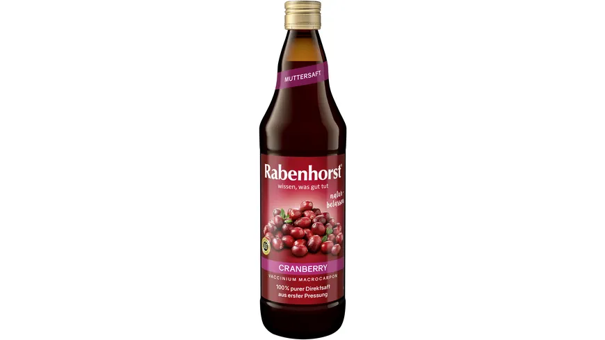 Rabenhorst Cranberry Muttersaft 700 ml