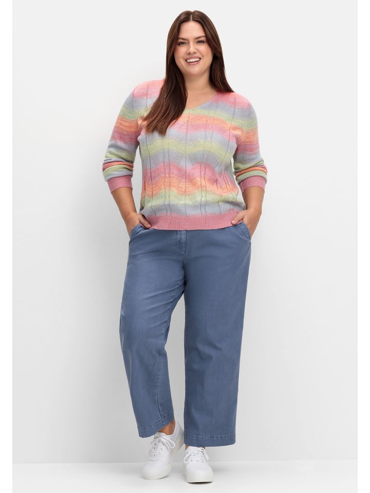 sheego Culotte in rauchblau günstig kaufen 42