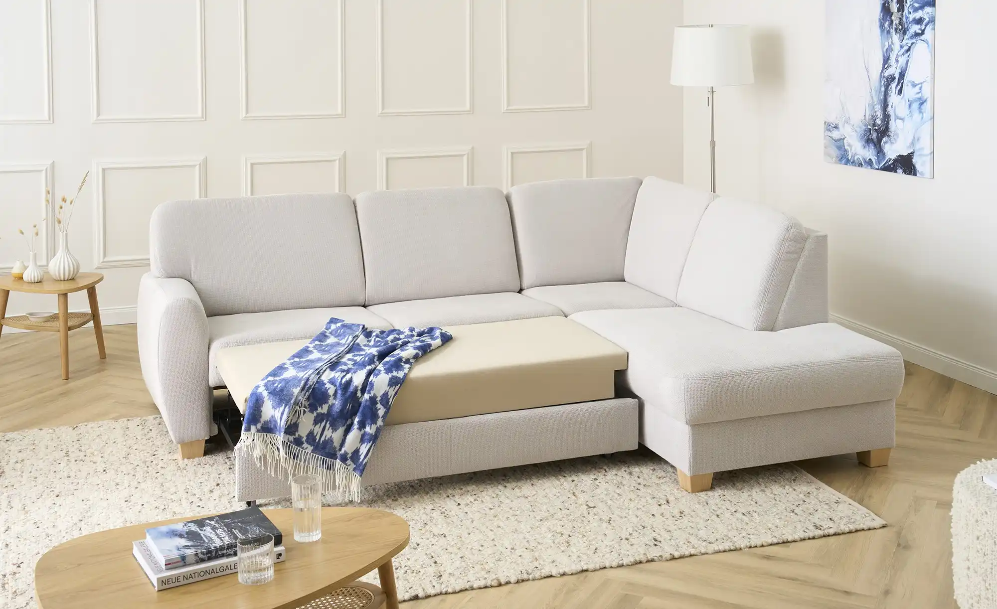 smart Ecksofa mit Schlaffunktion