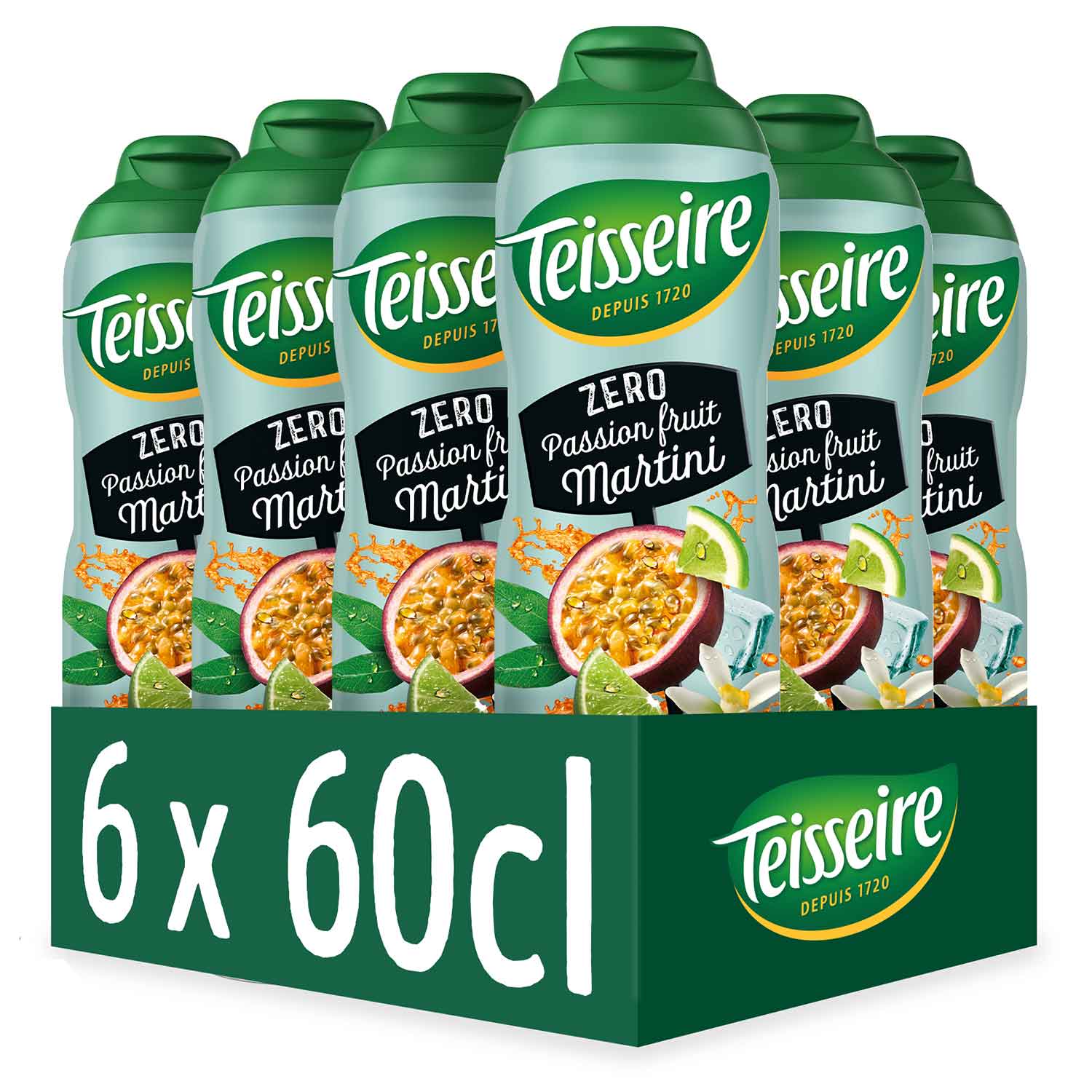 Teisseire Zero Passionsfrucht Martini 600ml