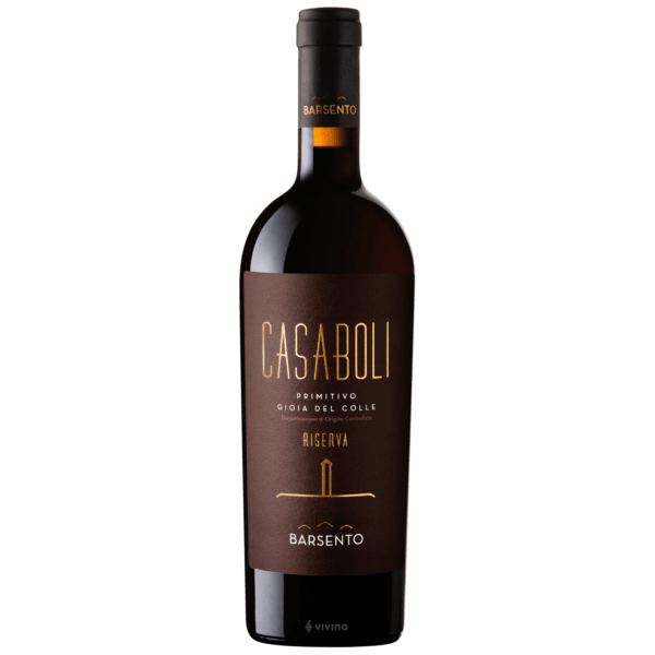 BarsentoCasaboli Primitivo Gioia del Colle Riserva 2020