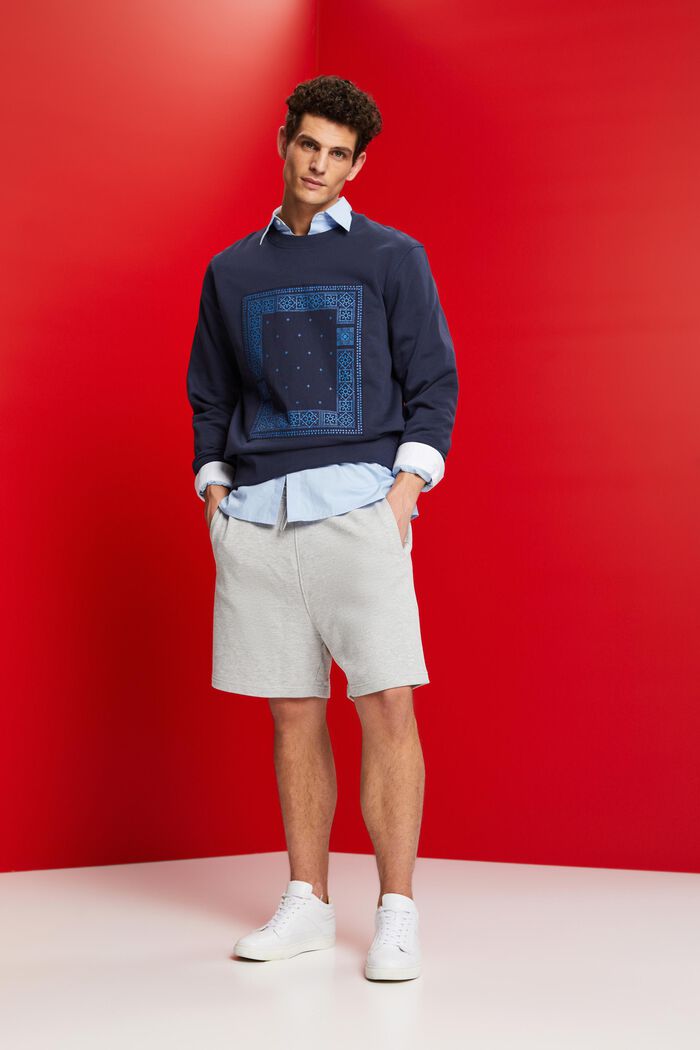 Sweatshorts aus Baumwollmix