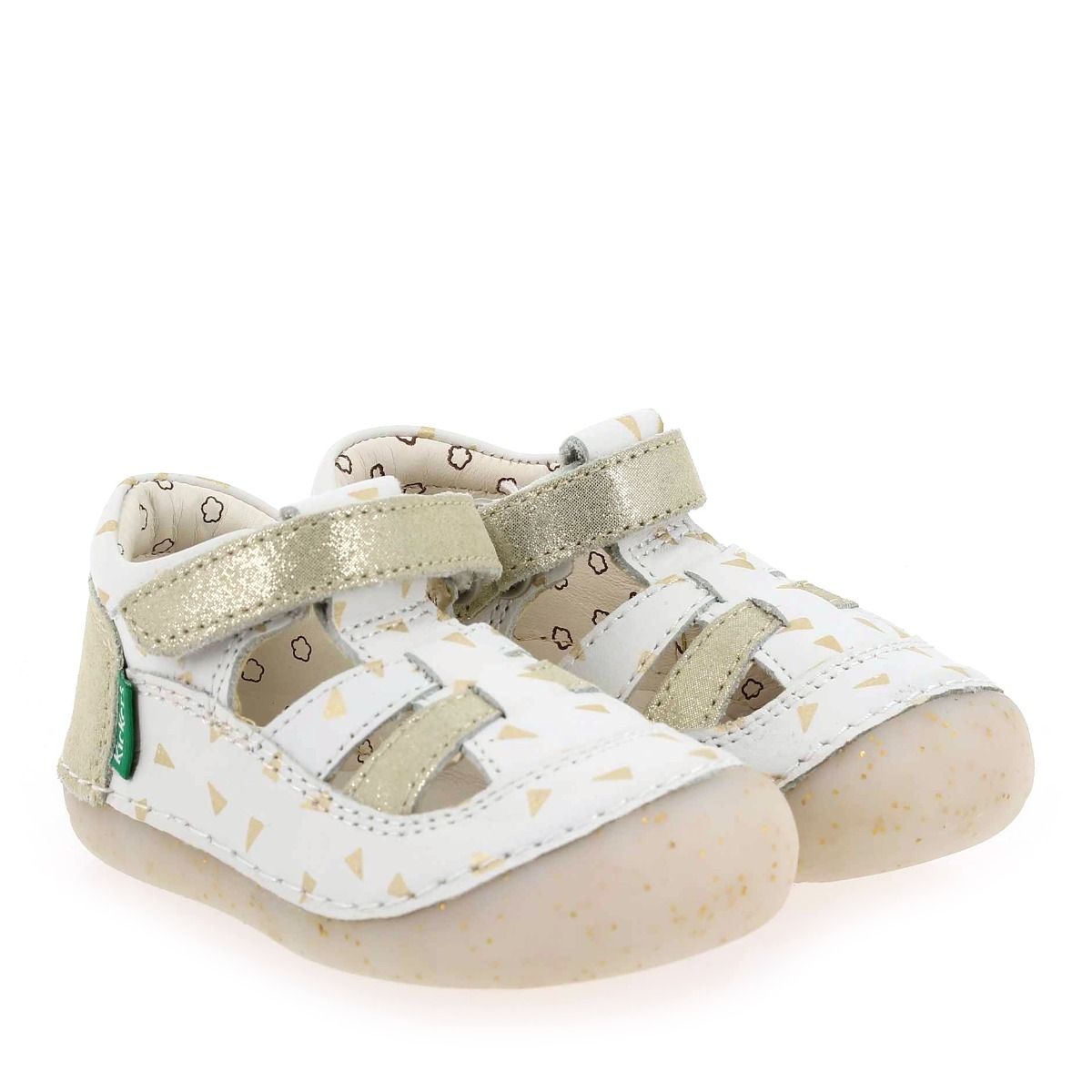 Kickers  SUSHY E23 - Blanc Or