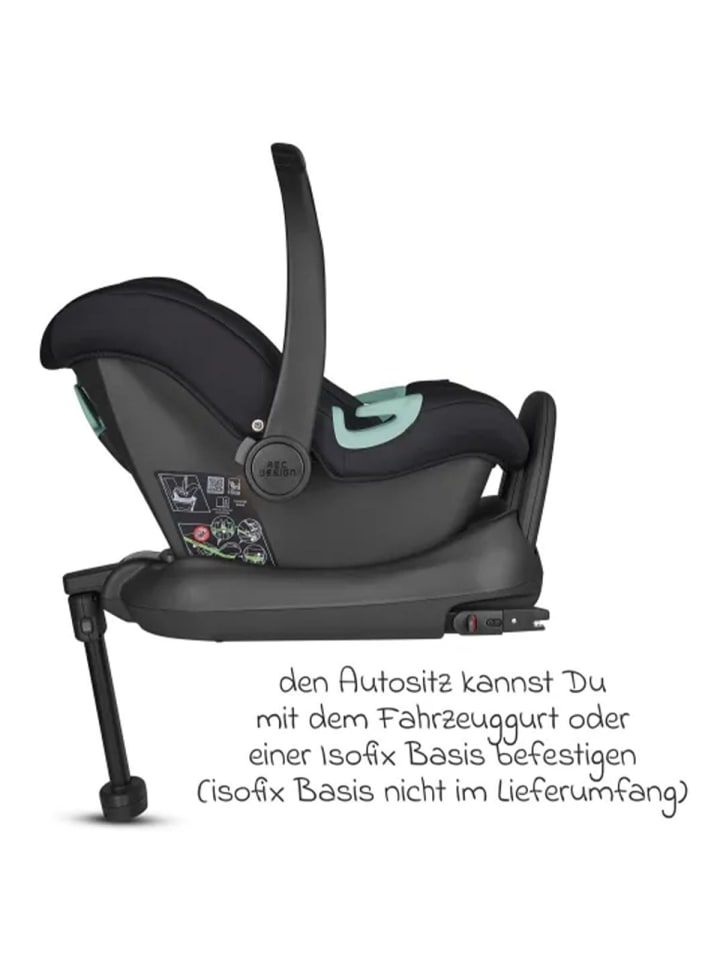ABC-Design 3in1 Kinderwagen-Set Salsa 4 Air - inkl. in gruen günstig kaufen onesize