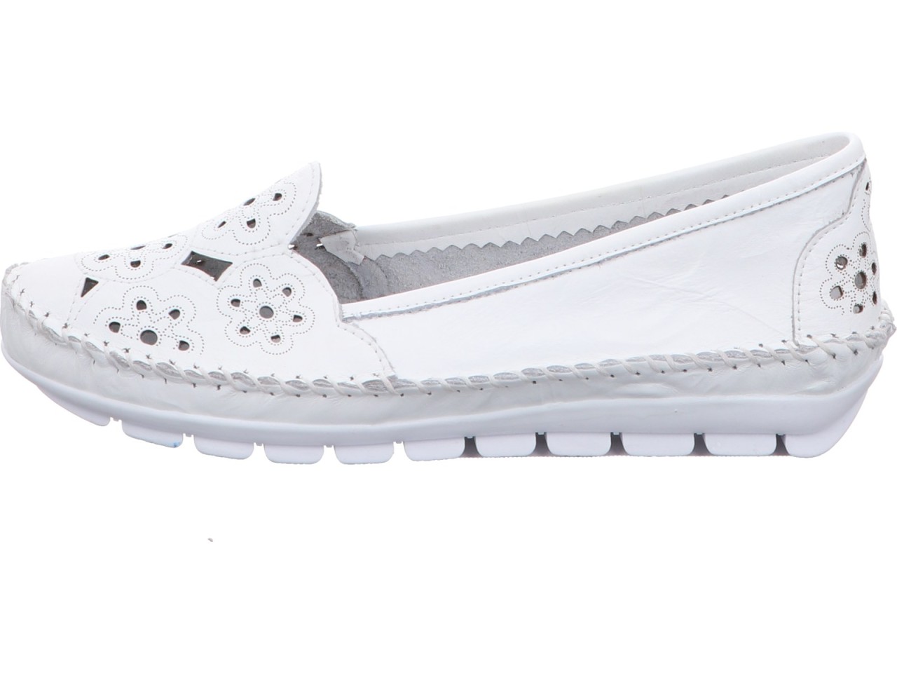 GEMINI Sportliche Slipper weiss