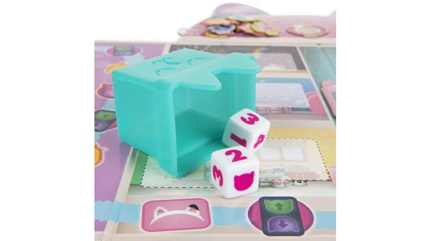 Spin Master Games Gabby‘s Dollhouse Miau-tastisches Spiel